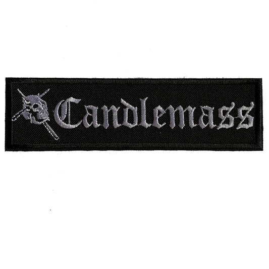 Candlemass Logo Embroidered Patch