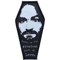 Thumbnail for Charles Manson Coffin Embroidered Patch