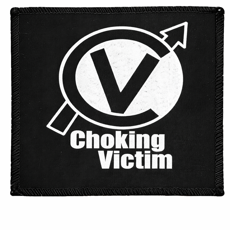 Choking Victim Cloth Patch