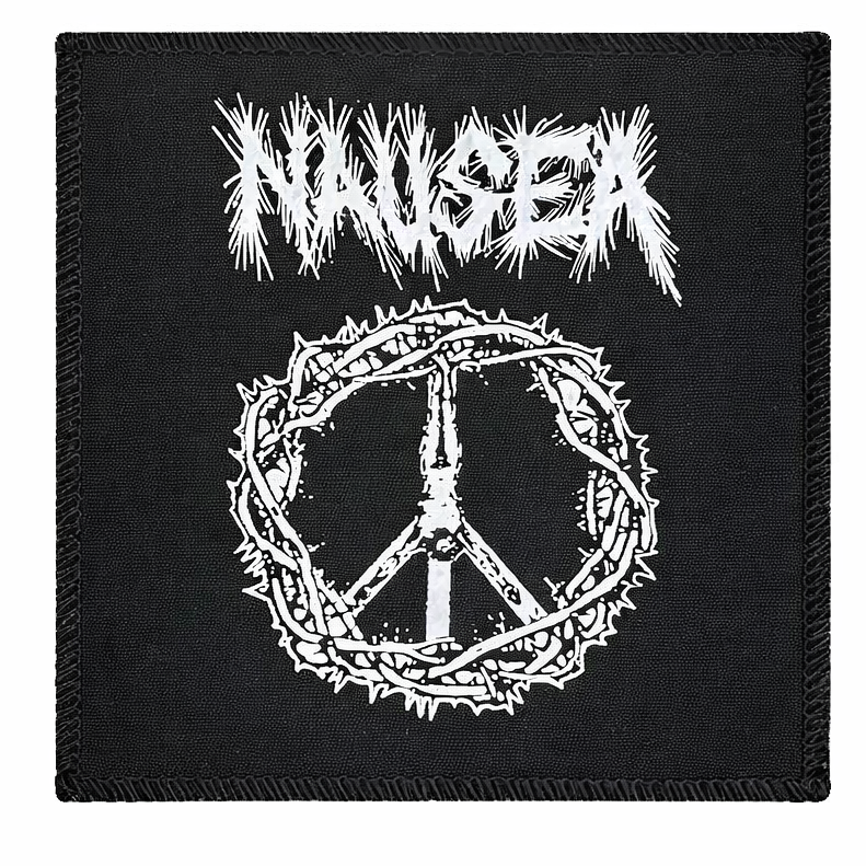 Nausea Peace Sign Cloth Patch
