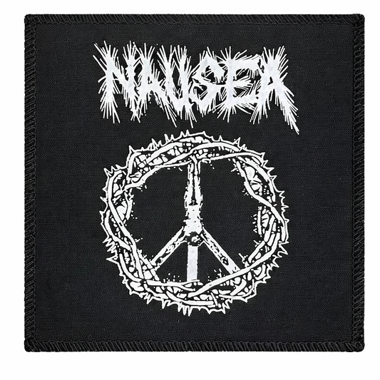 Nausea Peace Sign Cloth Patch