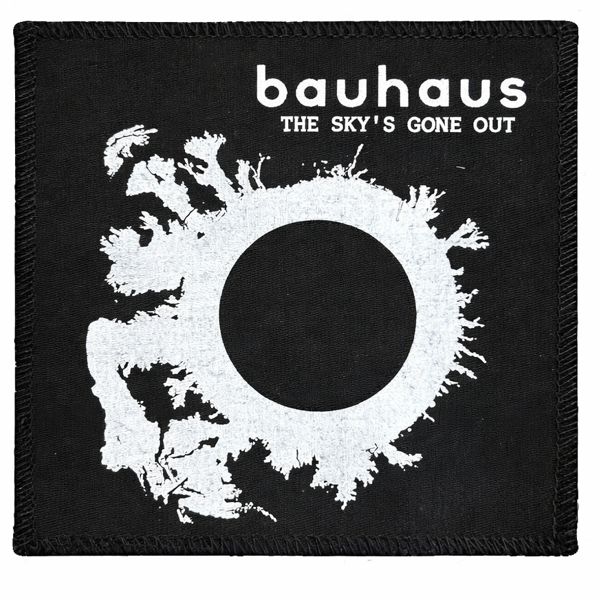 Bauhaus The Sky's Gone Out Cloth Patch