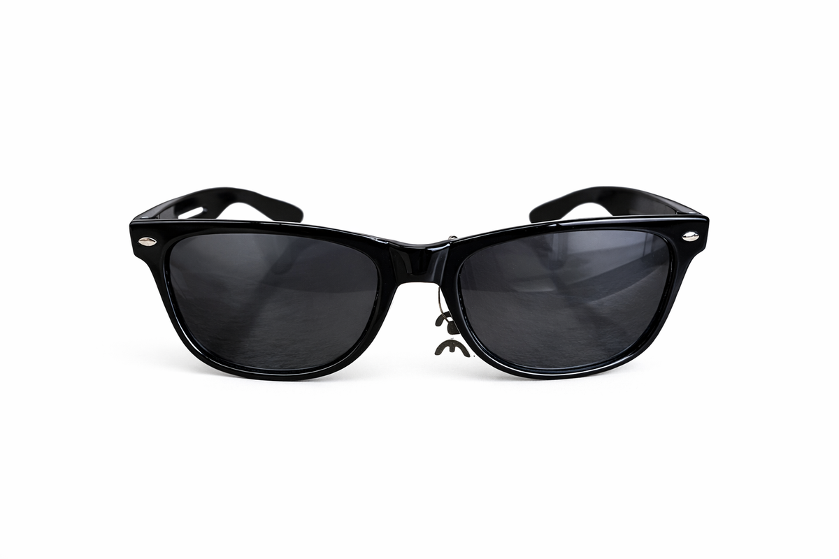 Men’s Black Gloss Sunglasses