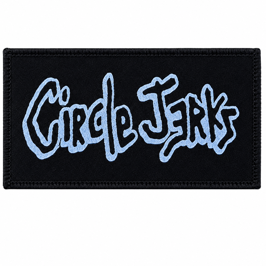 Circle Jerks Logo Cloth Patch