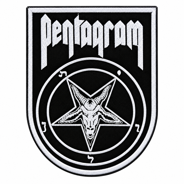 Pentagram Embroidered Patch