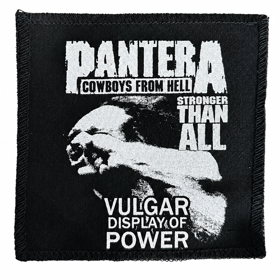 Pantera Cowboy From Hell Cloth Patch