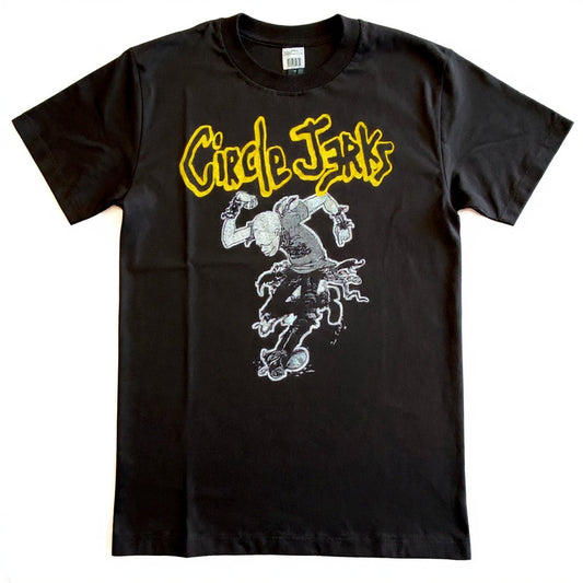 Circle Jerks Blk/White Skank Man T-Shirt