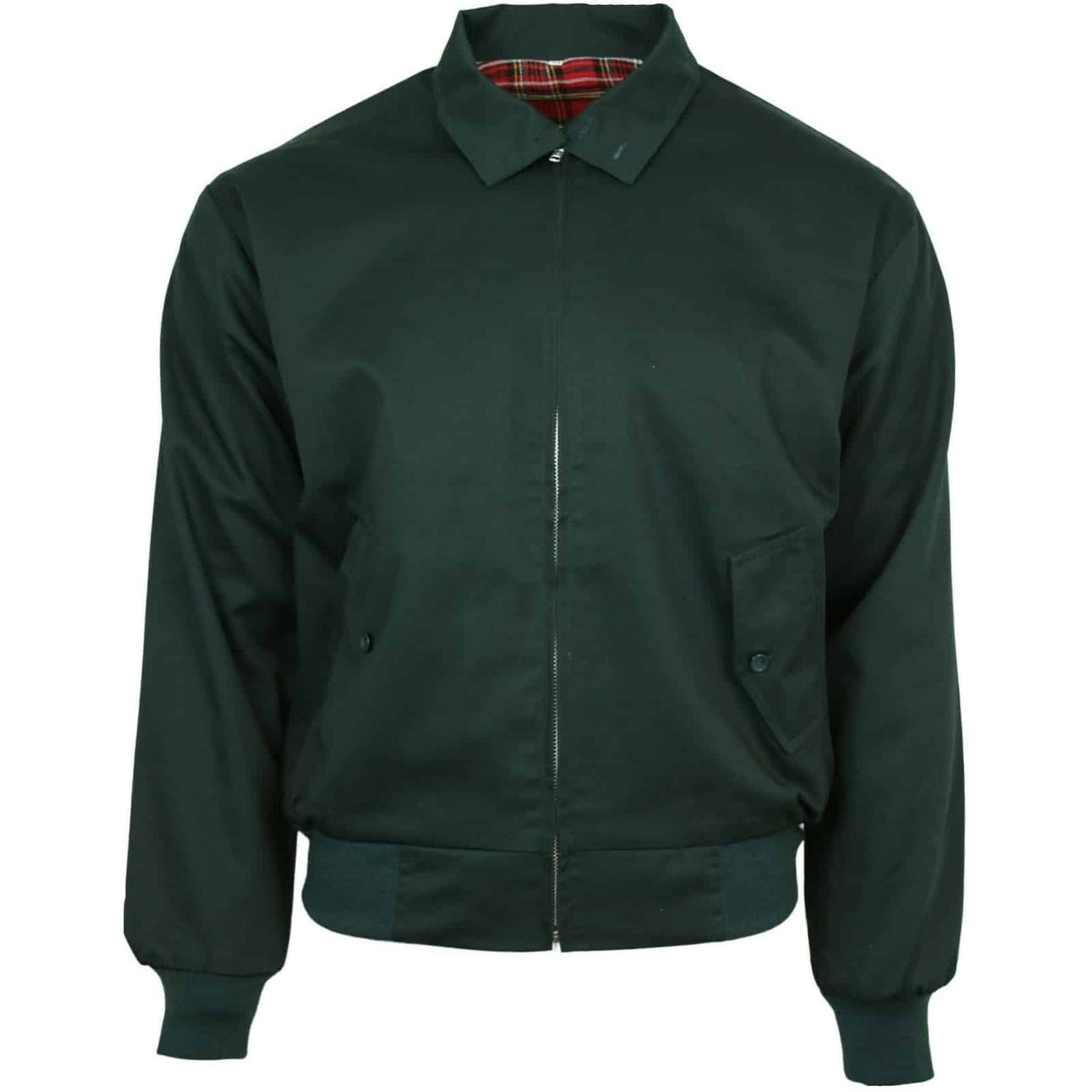 Harrington Jacket Bottle Green by Relco London