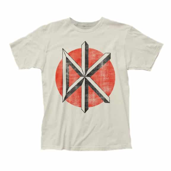 Dead Kennedys Distressed White T-Shirt
