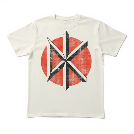 Dead Kennedys Distressed White T-Shirt