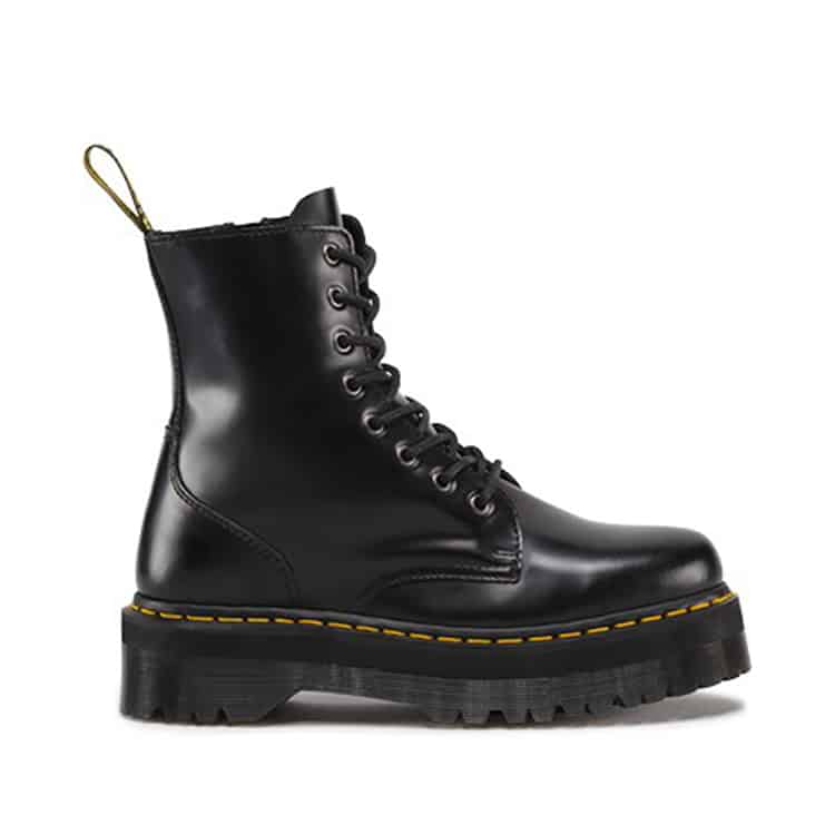 Dr. Martens Black Jadon Platform 8-Eye Boot