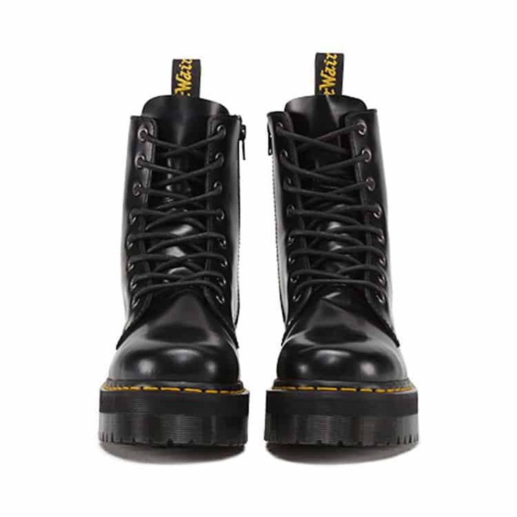 Dr. Martens Black Jadon Platform 8-Eye Boot