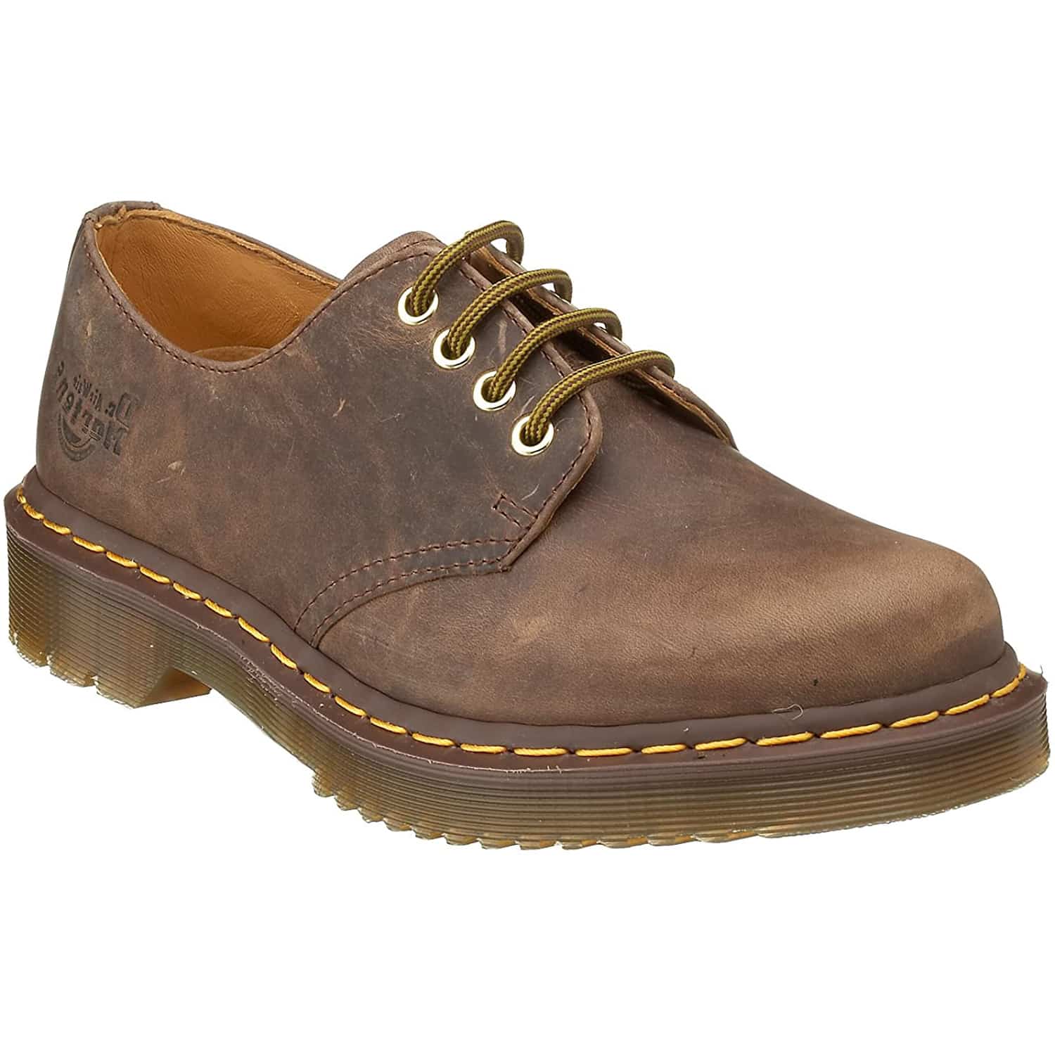 1461 Dark Gaucho Crazy Horse 4-Eye Shoe