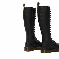 Thumbnail for Dr. Martens 1B60 Black Virginia 20-Eye Boot