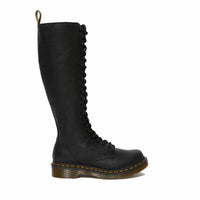 Thumbnail for Dr. Martens 1B60 Black Virginia 20-Eye Boot