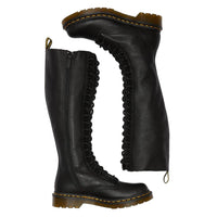 Thumbnail for Dr. Martens 1B60 Black Virginia 20-Eye Boot