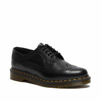Thumbnail for Dr. Martens 3989 Black Smooth Wingtip Shoe