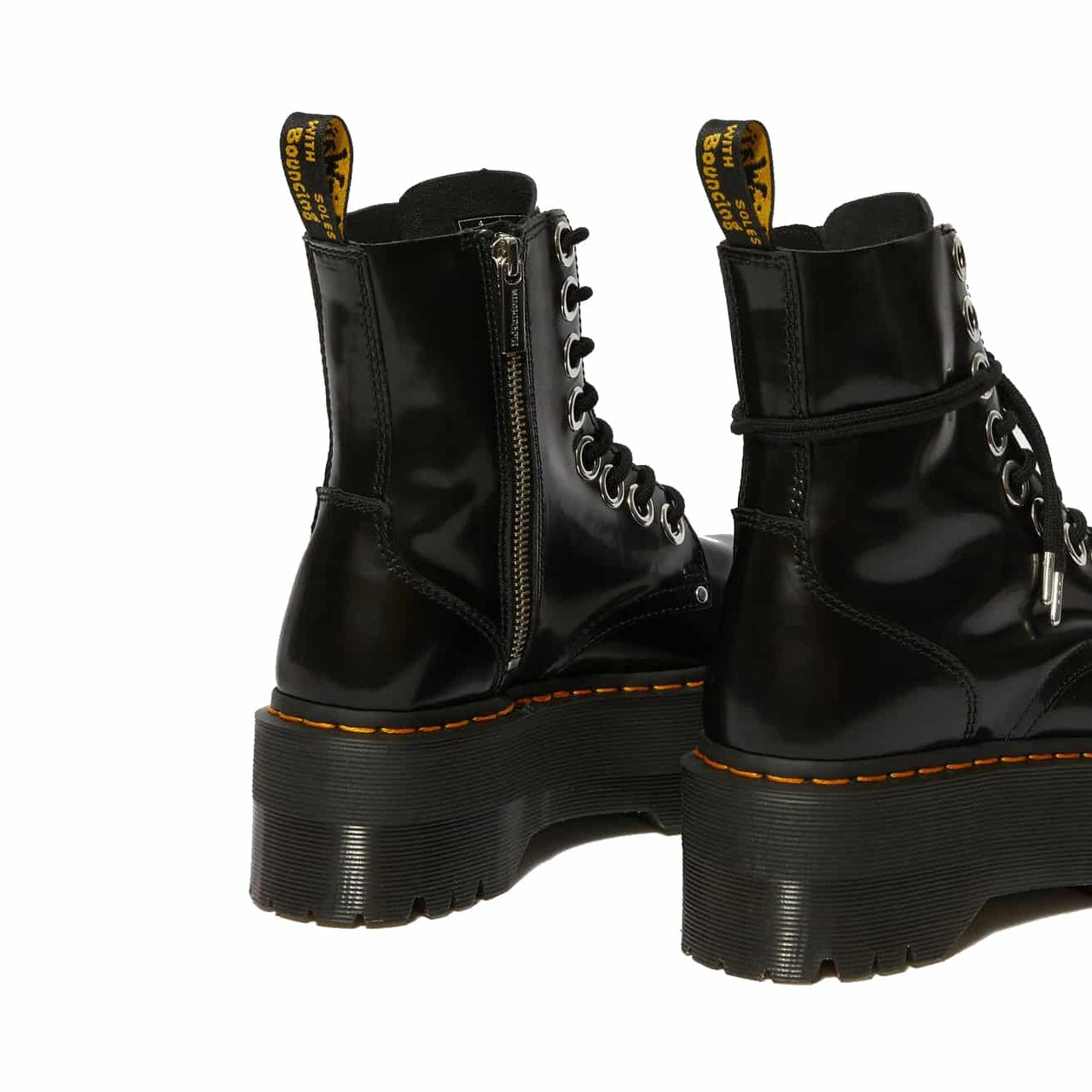 Dr. Martens Black Jadon Max Platform Boot