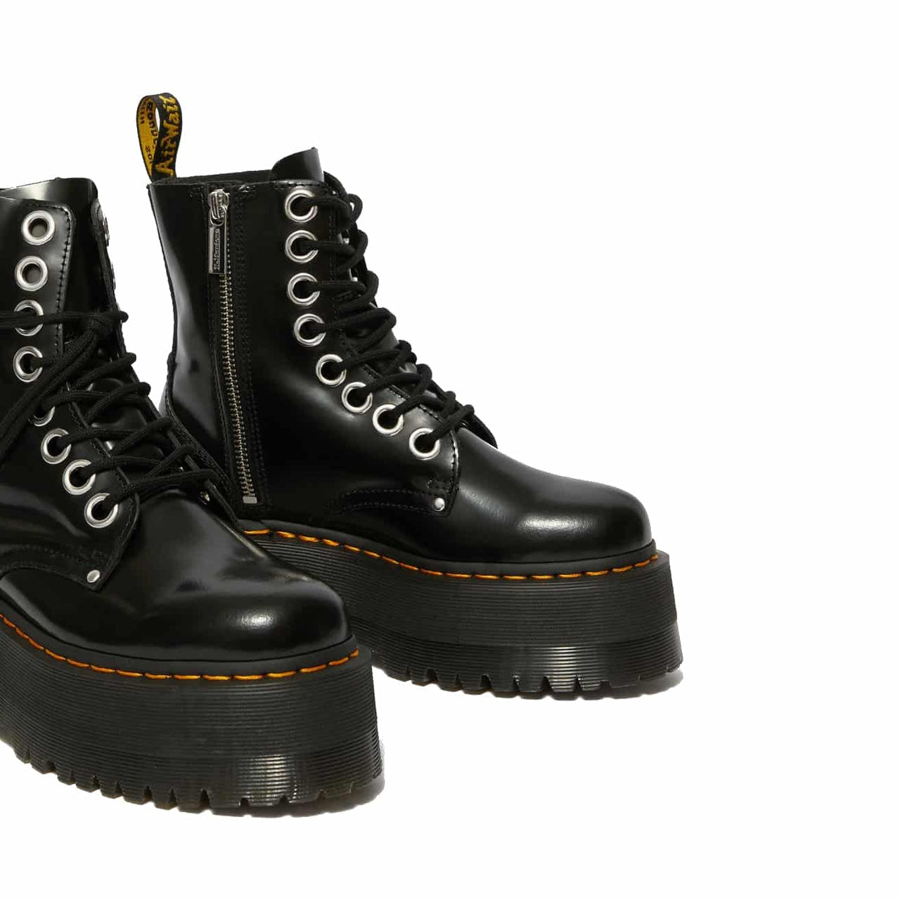 Dr. Martens Black Jadon Max Platform Boot