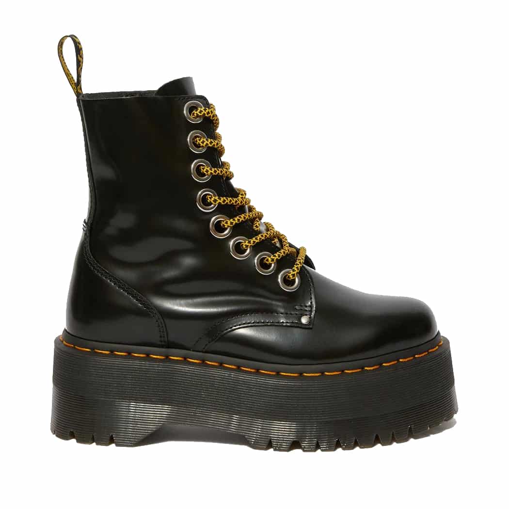 Dr. Martens Black Jadon Max Platform Boot