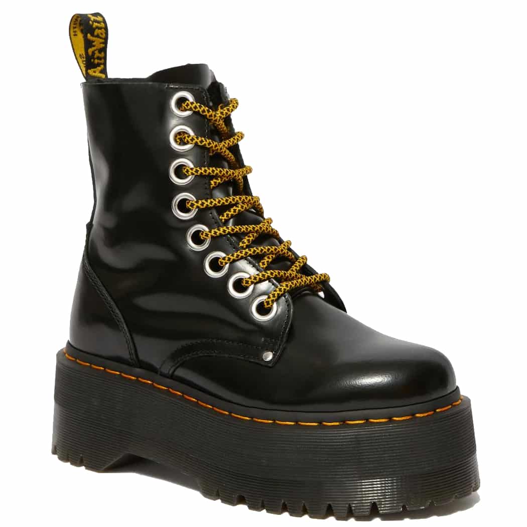 Dr. Martens Black Jadon Max Platform Boot