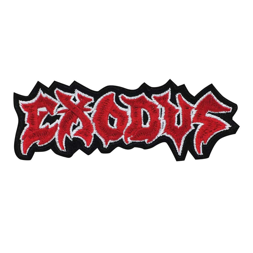 Exodus Logo Embroidered Patch-2