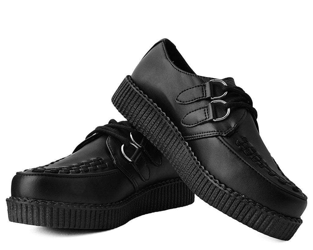 Black TUKskin Viva Low Creeper F9321