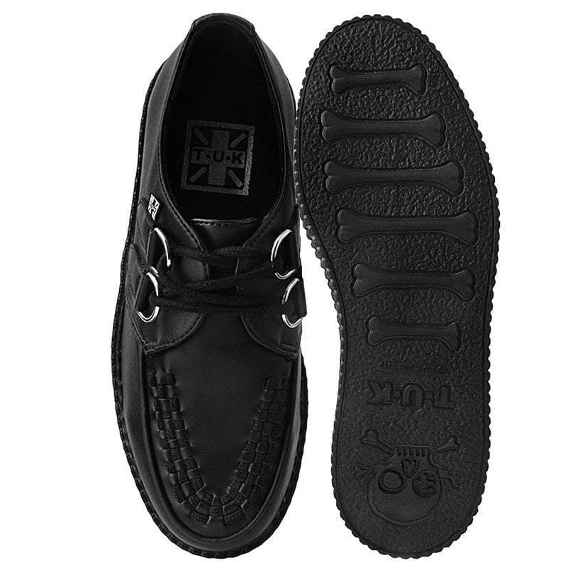 Black TUKskin Viva Low Creeper F9321