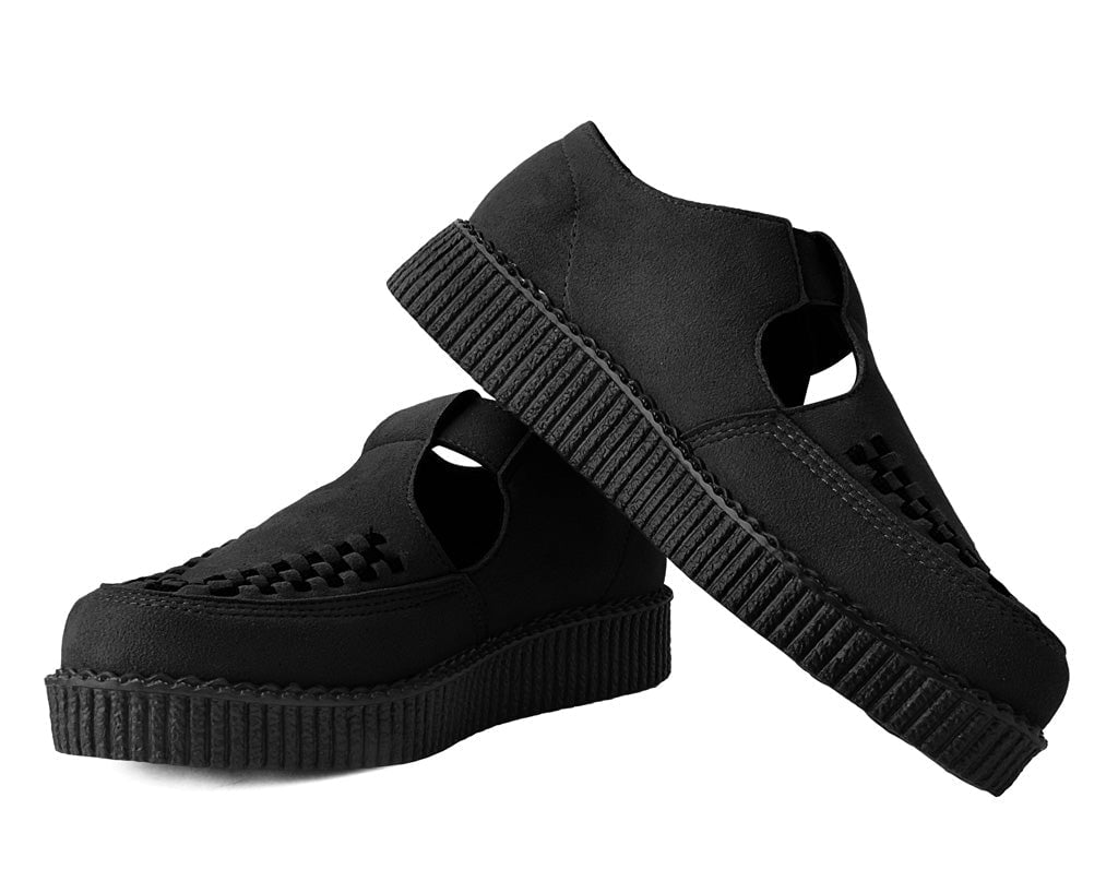 TUK Black T-Strap Mary Jane Creeper