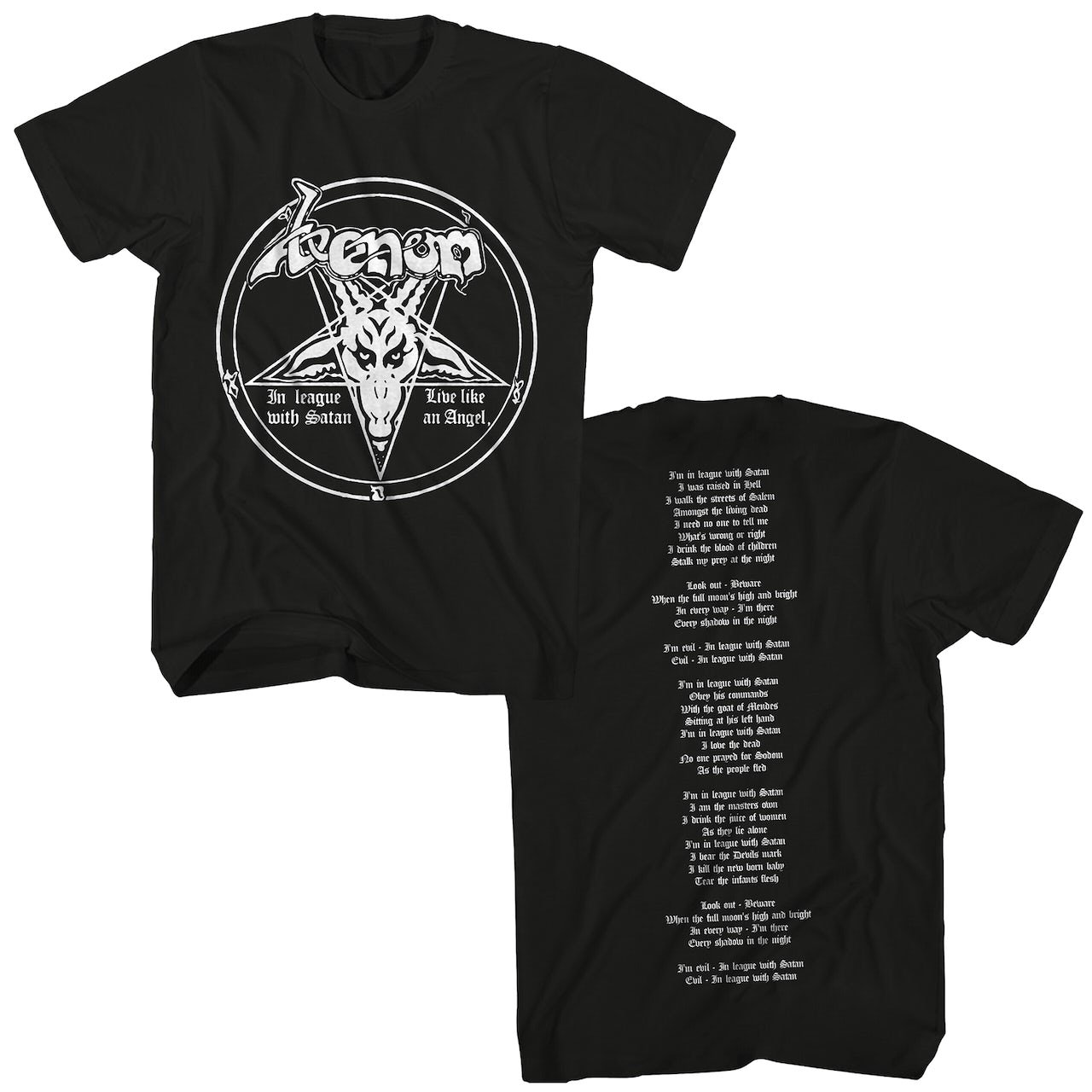 Venom In League With Satan T-Shirt