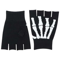 Thumbnail for Fingerless Skeleton Gloves
