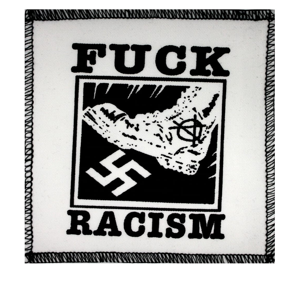 Fuck Racism Cloth Patch