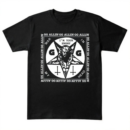 GG Allin I’m Your Enemy T-Shirt