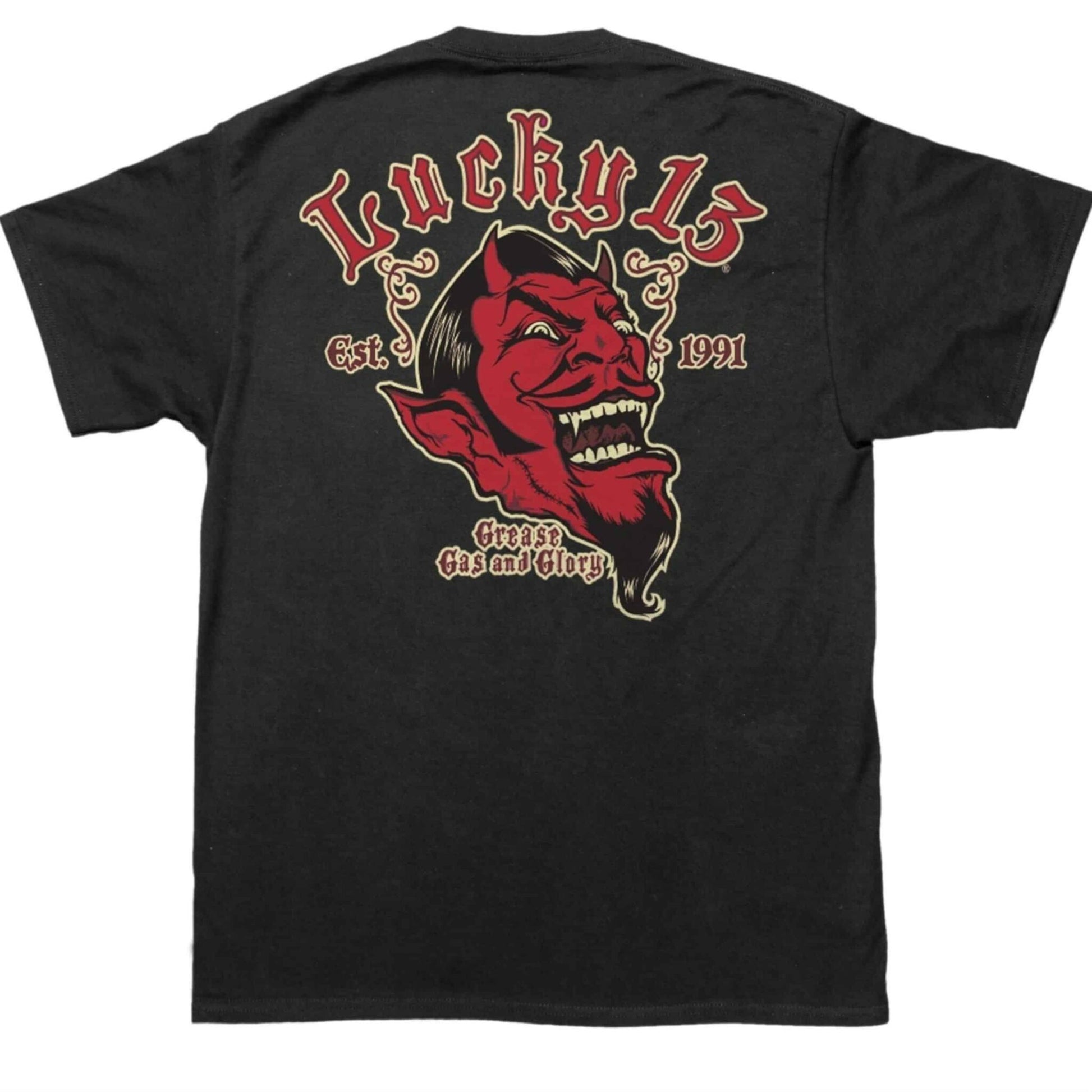 Lucky 13 Grease, Gas, Glory T-Shirt