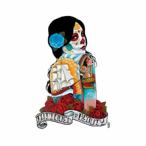 Gustavo Rimada Tattooed Beauty Sticker