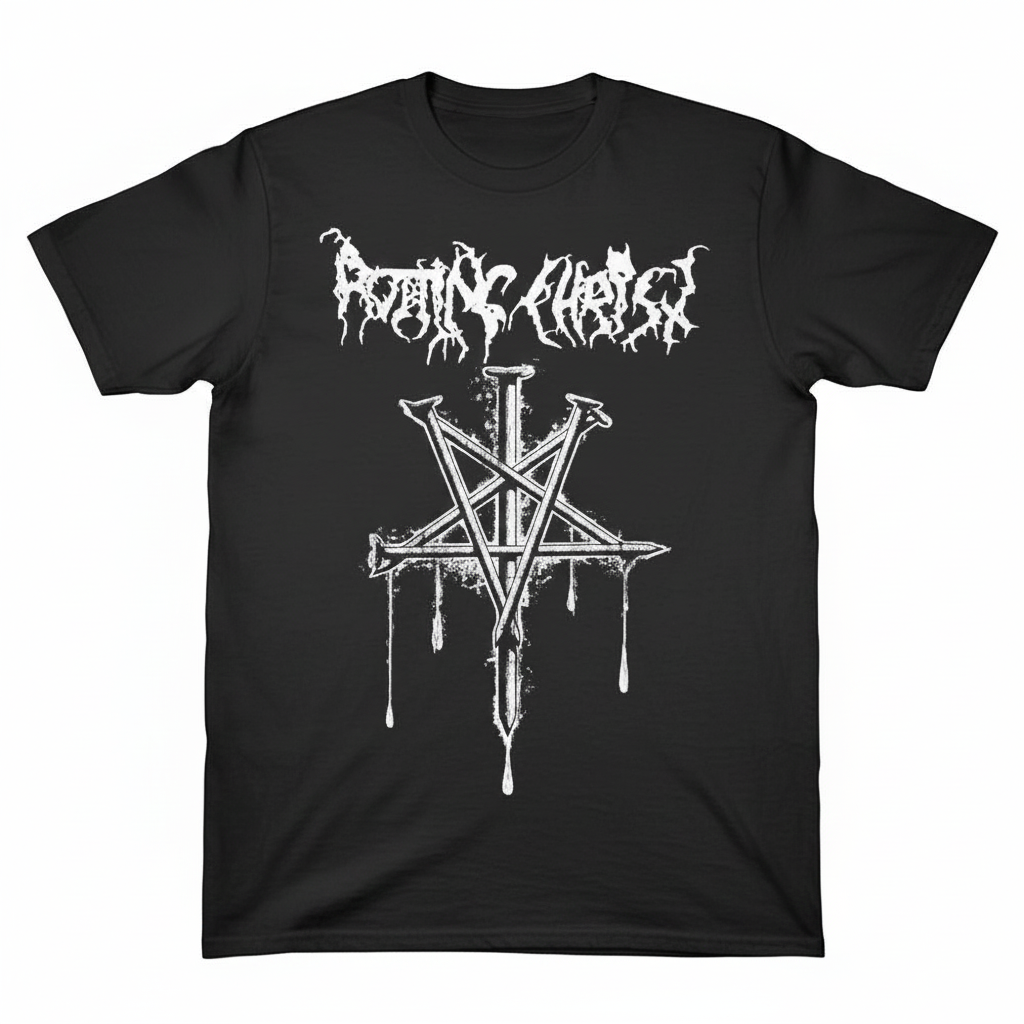 Rotting Christ Pentagram T-Shirt