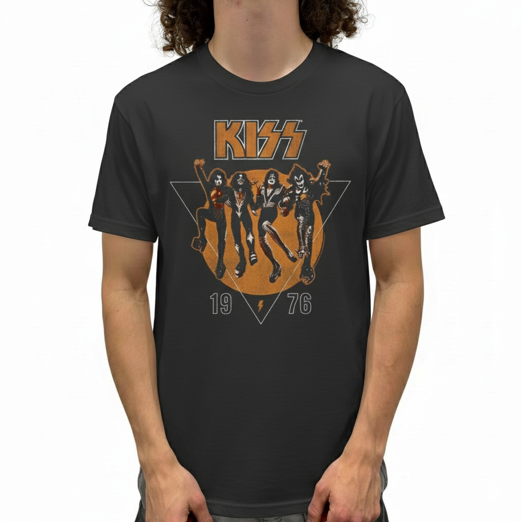 Kiss 1976 Smoke T-Shirt