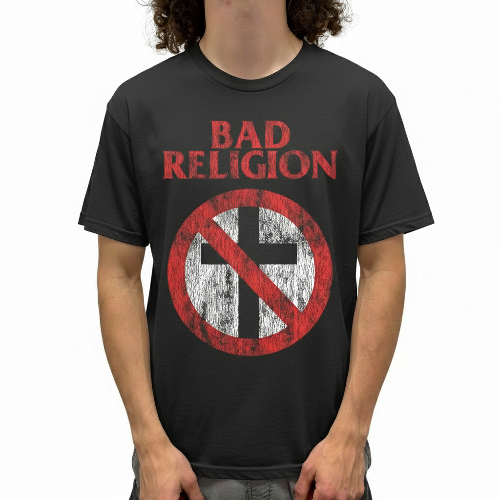 Bad Religion Distressed Crossbuster T-Shirt