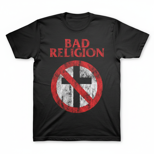 Bad Religion Distressed Crossbuster T-Shirt