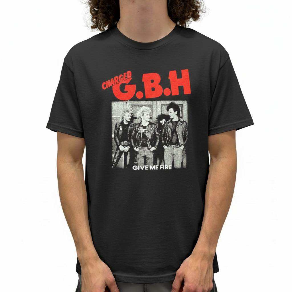 Charged GBH Give Me Fire T-Shirt