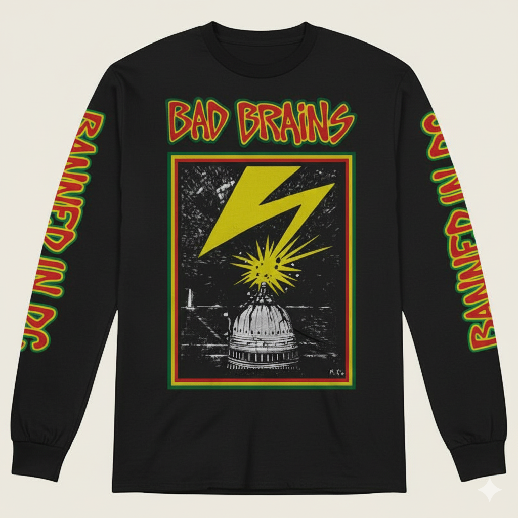 Bad Brains Long Sleeve – Red Zone