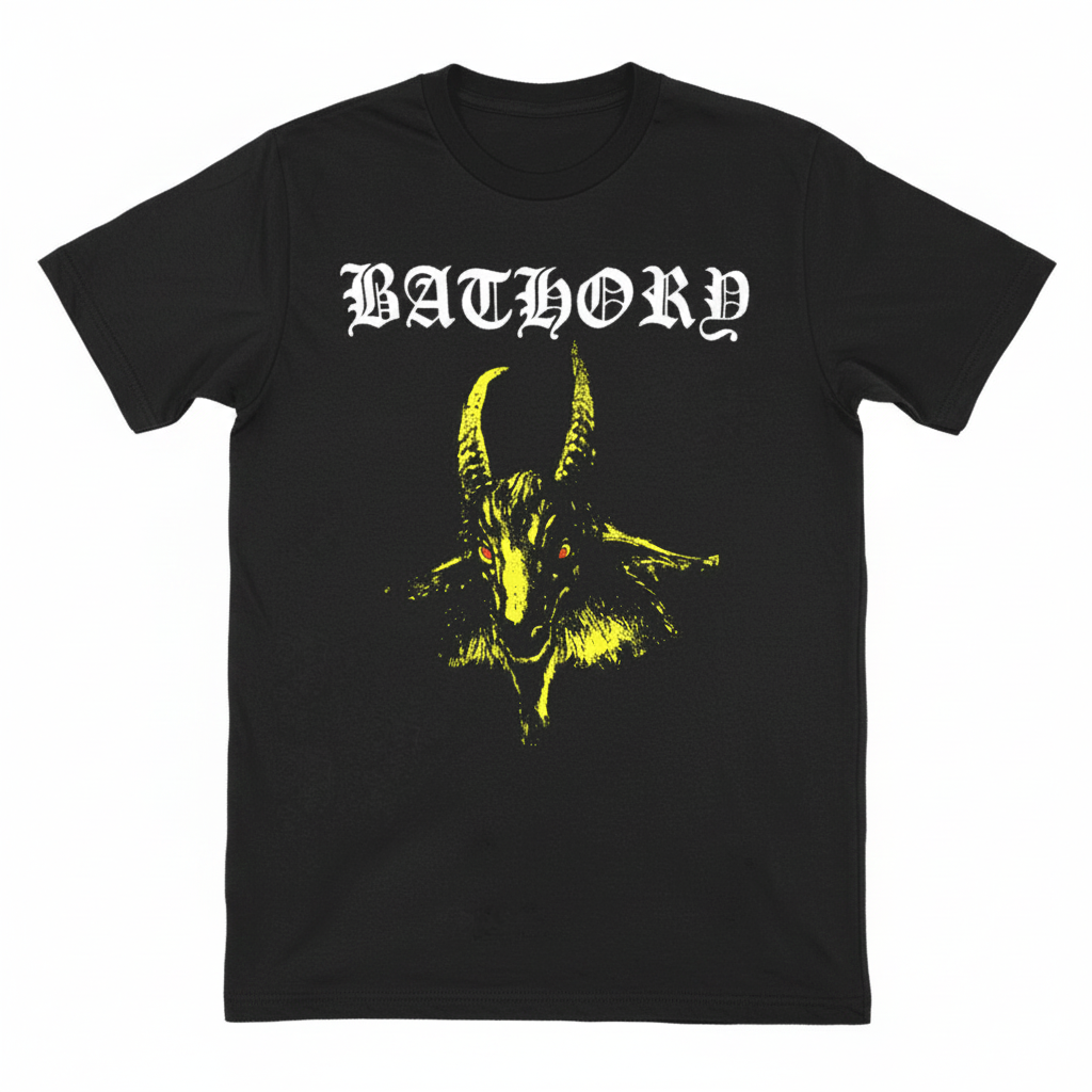 Bathory Yellow Goat T-Shirt