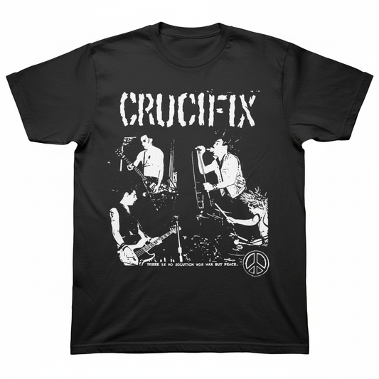 Crucifix No Solution to War T-Shirt