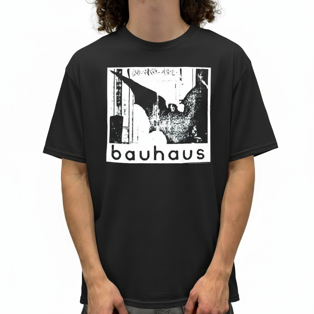 Bauhaus Undead Official Band T-Shirt - Gothic Rock Graphic Tee for