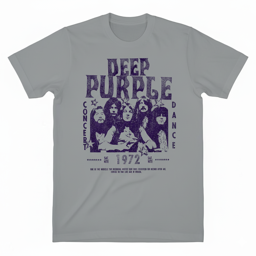 Deep Purple Group Photo T-Shirt