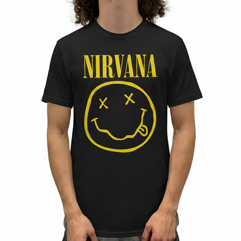 Nirvana Smiley T-Shirt