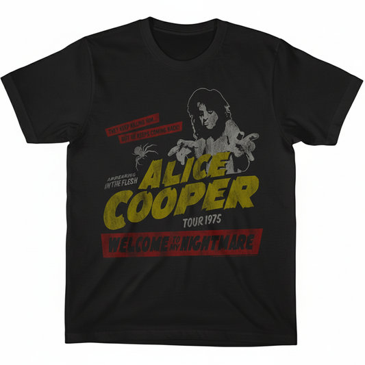 Alice Cooper WTMN Tour 1975 T-Shirt