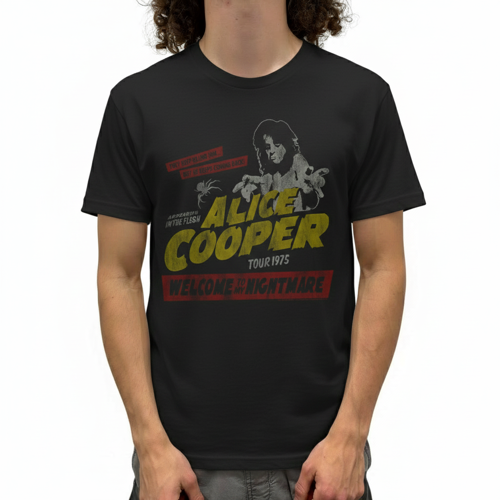 Alice Cooper WTMN Tour 1975 T-Shirt