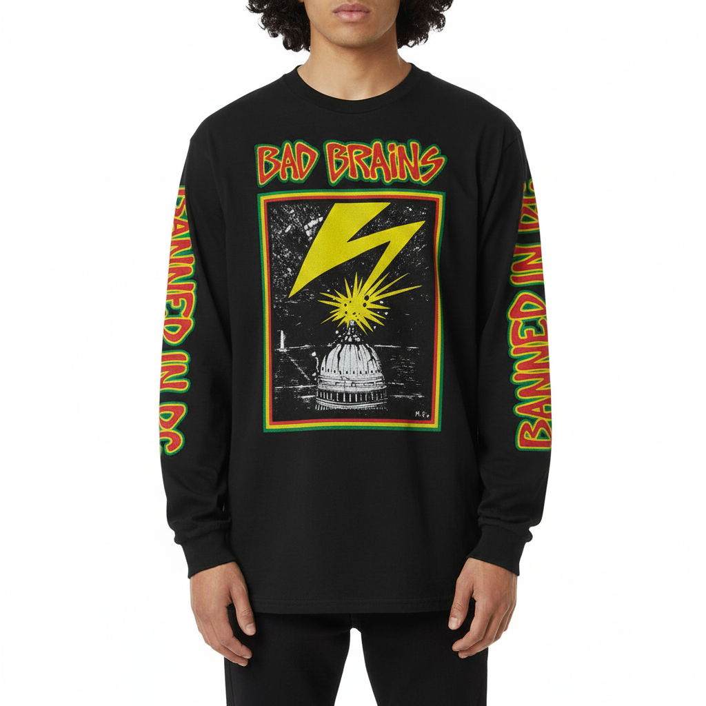 Bad Brains Long Sleeve – Red Zone