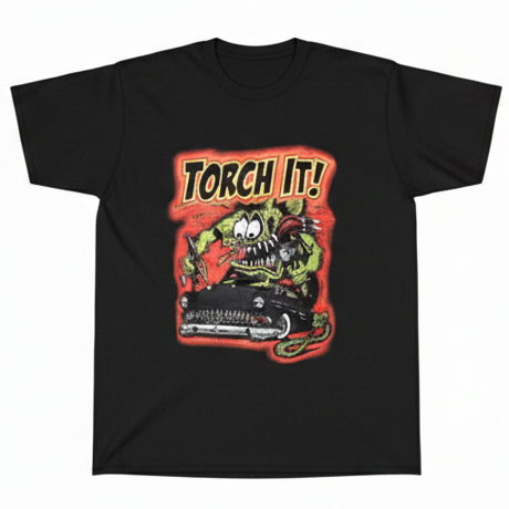 Rat Fink Torch It T-Shirt